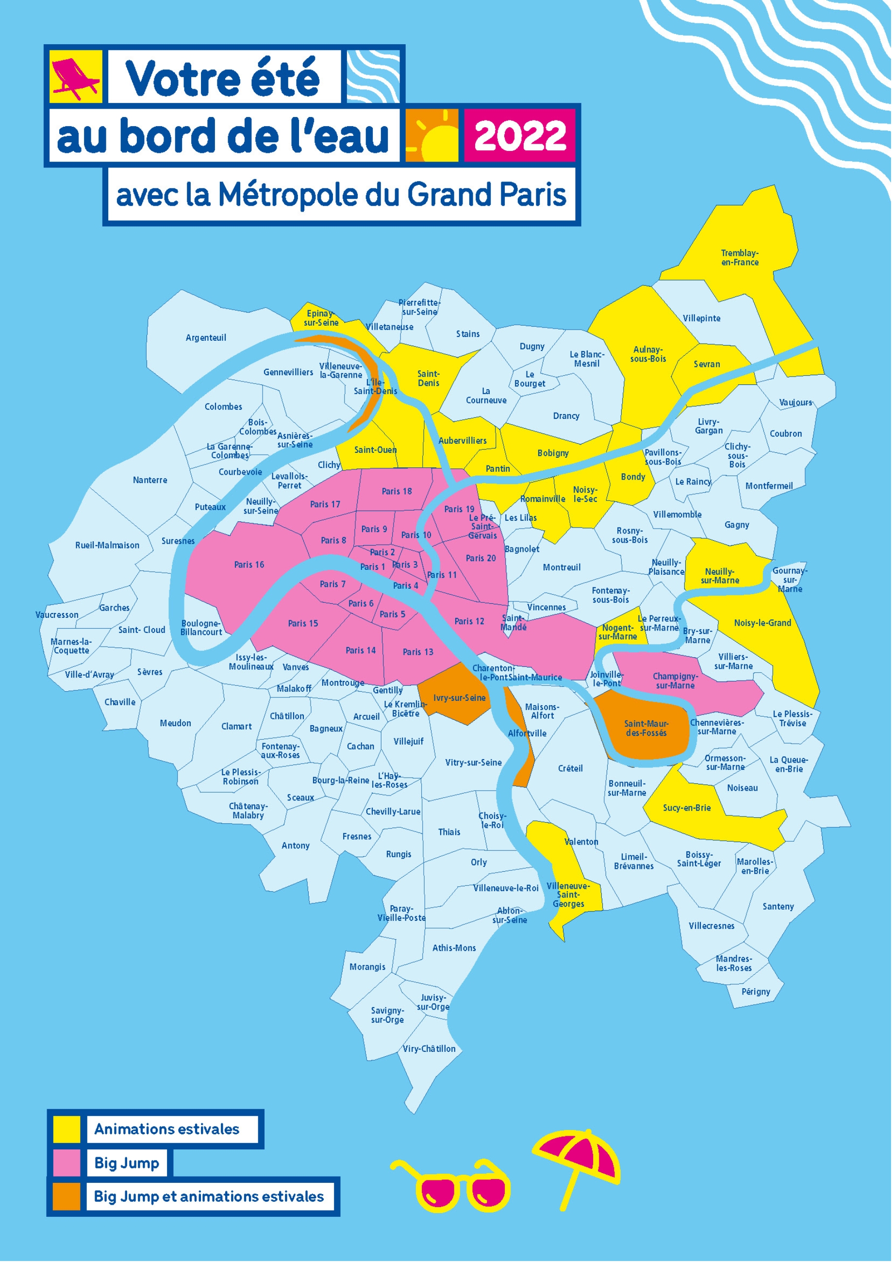 Votre été au bord de l'eau